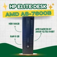 ราคา HP EliteDesk | AMD RADEON R7 | A8-7600B | RAM 8GB | HDD 500GB พีซีมือสองพร้อมใช้งาน แถมฟรีสาย ac 1 เส้น (27127859844)