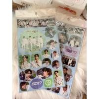 ราคา สติ๊กเกอร์ GOT7 สติ๊กเกอร์got7 สติ๊กเกอร์got7ไดคัท ของสะสมGot 7(12แผ่น) (8516788866)