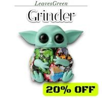 ราคา [ลิมิเต็ด] Grinder เครื่องบดอเนกประสงค์ ลาย Grogu (Baby Yoda) / Deadpool / Pokemon งานโมเดลพรีเมียม อุปกรณ์บดโลหะ 3 ชั้น (44557973365)