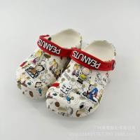 ราคา 2026 สไตล์ใหม่แบรนด์ร่วม Snoopy เด็กฤดูร้อนการ์ตูนรองเท้าชายหาดกลางแจ้งรองเท้าหลุมกันลื่นรองเท้าแตะทนต่อการสึกหรอ Soft Sole Slipp20260319 (47107423108)