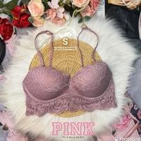 ราคา PINK Victoria’s Secret ใหม่มาก S ฟองกลาง 32C 32D 34A 34B ป้ายห้อย (25677567012)