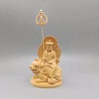 ราคา 2026 ใหม่สไตล์ เชือก แกะสลักสี่พระโพธิสัตว์ Ksitigarbha พระโพธิสัตว์รูปรูปปั้นไม้เนื้อแข็งงานฝีมือบ้านบูชาเครื่องประดับตกแต20260424 (49409412521)