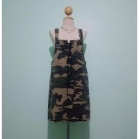 ราคา ชุดเอี๊ยมกระโปรงยีนส์ลายทหารมือสอง (28329205105)
