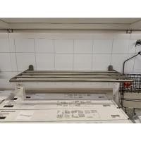 ราคา IKEAshopping IKEA BROGRUND บรูกรุนด์ ชั้นติดผนังพร้อมราวแขวนผ้าเช็ดตัว, ชุด 4 ราว สแตนเลส, 67x27 ซม. (19882246284)