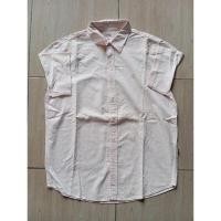 ราคา MERAH KATUN KEMEJA Basic Shirt ยี่ห้อ U2 Basic สีชมพู วัสดุผ้าฝ้ายหนา Size XL (26830430442)