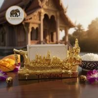 ราคา ที่วางนามบัตร/ของขวัญมงคล ของตกแต่งบ้าน TP Souvenirs เรือพระที่นั่งสุพรรณหงส์ ที่วางการ์ด/นามบัตร ของที่ระลึก (52300663227)