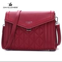 ราคา กระเป๋าสะพายข้าง แบรนด์ David Jones แท้ 100% (7312220630)