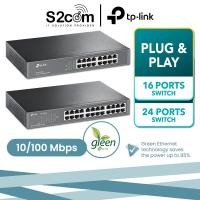 ราคา TP-Link 16 / 24 Port 10/100Mbps Desktop Rackmount Switch (26053149146)