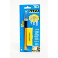 ราคา มีดคัทเตอร์โอฟ่า OLFA cutter model AK4 (20731680146)
