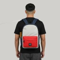 ราคา กระเป๋าเป้ Rown Division || กระเป๋าเป้ Crucido Navy Grey (47256351701)