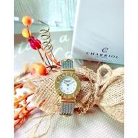 ราคา Charriol st. Tropez white pearl diamonds lady (20469245779)