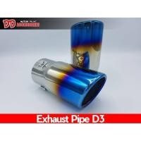 ราคา ปลายท่อไอเสียแบบท่อเดี่ยว ปลายสีรุ้ง HKS (D3) (1725402484)