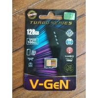 ราคา MEMORY CARD 128GB CLASS10 TURBO SERIES 100MBps/ MEMORY CARD 128GB V-GEN (40620784509)