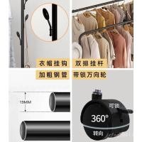 ราคา แขวนในร่มห้องนอนสูงจากพื้นจรดเพดานที่เรียบง่ายราวตากผ้าระเบียงราวตากผ้าเสาเดียวพับราวตากผ้าในครัวเรือน bmh (44909859875)