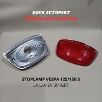 ราคา Mika สะท้อนแสงไฟเบรคหยุดโคมไฟด้านหลังรถมอเตอร์ไซด์ vespa s 125 150 lxxv 2v 3v iget หน่วยราคาขายปลีกเดิมเดิมเดิมเดิม (50358508999)