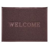 ราคา HOME LIVING STYLE พรมเช็ดเท้าดักฝุ่น S.WELCOME 60X80 ซม. สีน้ำตาล จัดส่งโดย HomePro (27374767624)