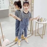 ราคา เอี๊ยมยีนขายาวเด็กโตพร้อมส่ง❗️ (5760012053)