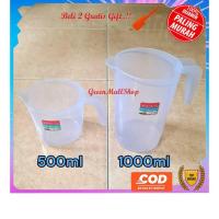 ราคา ถ้วยตวงพลาสติก 3 ชิ้น 1000มล 1 ลิตร 500มล 0.5 ลิตร / ถ้วยตวงพลาสติก / ถ้วยตวง / ถ้วยตวงปลอดสาร บีพีเอ / ถ้วยตวงพลาสติก / ถ้วยตวงใส (56708473133)