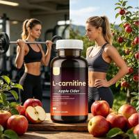 ราคา L-Carnitine & Apple Cider Vinegar Capsules สูตรผสม (60 นับ) ผลิตภัณฑ์เสริมอาหาร Sports (57810199065)