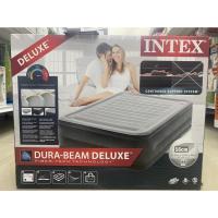 ราคา Intex ที่นอนเป่าลม 5 ฟุต (ควีนไซต์) Dura-Beam Deluxe ที่สูบลมไฟฟ้าในตัว 64418 (12368044516)