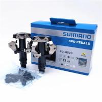 ราคา SHIMANO PD-M520 จักรยานเสือภูเขา MTB SPD Pedals (56058365505)