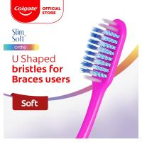 ราคา แปรงสีฟัน Colgate SlimSoft Ortho Soft Braces 1s / [มัด 3 ชิ้น] (40503139047)