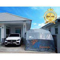 ราคา เต็นท์จอดรถพับเก็บได้ โรงจอดรถ CARSBRELLA รุ่น RAINBOW ไซส์ M สำหรับรถที่มีขนาดกลาง (4497661399)
