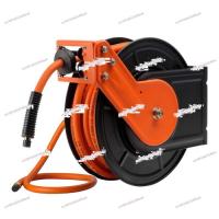 ราคา Retractable air hose reel 50 ft wall mounted heavy double arm stainless steel reel (51305406926)