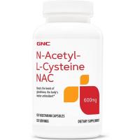 ราคา GNC N-Acetyl-L-Cysteine NAC 600mg - 120 แคปซูลมังสวิรัติ (120 เสิร์ฟ) (56608718310)