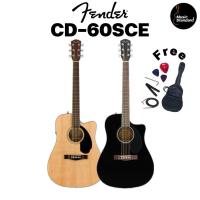 ราคา Fender CD-60SCE กีตาร์โปร่งไฟฟ้า ฟรีของแถมหลายรายการ (มีจัดส่งด่วน กทม. ปริมณฑล) (42406606669)