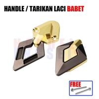 ราคา Avatar Babet Gold Brown Pull Knob / เฟอร์นิเจอร์ตู้ลิ้นชักลูกบิดประตู / โต๊ะเครื่องแป้งโบราณ Nightstand Handle Knob & ตู้ครัวลิ้นชัก (44064721239)