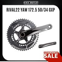 ราคา ล็อตสุดท้าย!!! จานหน้าจักรยาน SRAM RIVAL22 YAW 172.5 50/34 ไม่รวมกะโหลก (GXP) ของแท้ (28193824051)