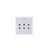 ราคา Chaixing Home เต้ารับ 2 ขา 3 ช่อง Master 16A 250V HACO รุ่น M3-R30 (12417751057)