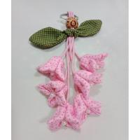 ราคา พวงกุญแจดอกแก้วผ้าcotton (3979560665)