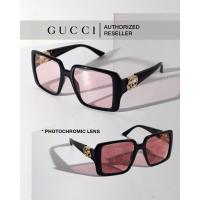 ราคา "เลนส์เปลี่ยนสี + MONOGRAM" แว่นกันแดด GUCCI GG1692S Photochromic / ตัวแทนจำหน่าย GUCCI EYEWAER (29637171455)