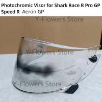 ราคา Photochromic Visor for Shark Race R Pro GP Speed R Race-R Pro GP Aeron-GP Lens Shield Windshield Gl (48206143162)