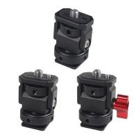ราคา Xt-xinte กล้อง DSLR Hot Shoe Monitor ขาตั้งกล้องแบบยืดหยุ่นอะแดปเตอร์เย็น Mount กล้อง Quick Release Monitor Holder เข้ากันได้กับ GoPro 13 12 11 (16491623758)