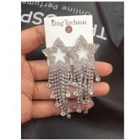 ราคา ต่างหูดาวระย้าสีเงิน✨ (1138437449)