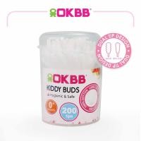 ราคา OKBB 100 แท่ง พร้อมเคล็ดลับขนาดเล็ก 2 ด้าน Cotton Kiddy Buds CP055 (50406471983)