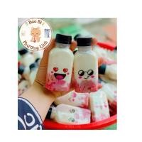 ราคา 100 ขวด 100-120มล ไมนซ์ SQUARE รอบแบน + ฝา ฉ30 ขาวดํา น้ําจิ้ม เกลือ โยเกิร์ต (53801094490)