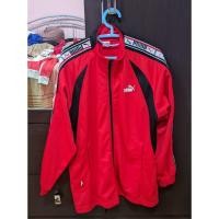 ราคา เสื้อวอร์ม PUMA วินเทจแท้ สีแดง-ขาว มือสอง | เสื้อแจ็คเก็ตสปอร์ตวินเทจ ราคาถูก (41305735752)