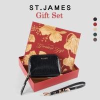 ราคา ST.JAMES กระเป๋าหนัง PU/Vegan GIFT SET รุ่น DOUBLE JOY (มี 5 สี) l กระเป๋าแฟชั่น ผู้หญิง (28943778045)