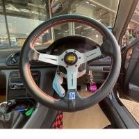 ราคา Nardi พวงมาลัยนาดี้ พวงมาลัย nardi ก้านบลอน ยก2.5นิ้ว**พร้อมอุปกรณ์ครบชุด** (พวงมาลัยแต่ง พวงมาลัยซิ่ง) มีหลายแบบ ปักND (10772318138)