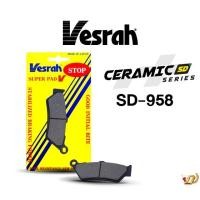 ราคา ผ้าเบรคหน้า Vesrah BMW F800GS / R1250 (SD-958) (7095414910)