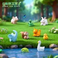 ราคา มอสไมโครภูมิทัศน์สร้างสรรค์น่ารักสัตว์ขนาดเล็กกบเป็ดน้อยสีเหลืองตุ๊กตาตกแต่งเครื่องประดับขนาดเล็ก (40229525323)