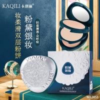 ราคา ของเเท้เเป้ง KAQILI สวยใส 2เท่า เเป้งผสมรองพื้น เเป้งพัฟอัดเเข็ง คุมมันไม่อุดตัน ของเเท้ราคาส่ง (14180865281)
