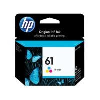ราคา HP 61 Tri-color Original Ink Cartridge ตลับหมึกเอชพี ของแท้ (9249801782)