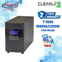 ราคา UPS เครื่องสำรองไฟฟ้า CLEANLINE T-1500 (1500VA/1350W) รับประกัน 2 ปี สินค้าใหม่ (40660619207)