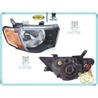 ราคา ไฟหน้า โคมไฟหน้า MITSUBISHI TRITON ปี 2005 - 2014 สีส้มไทรทัน มิตซูบิชิ ตราเพชร ไดมอนด์ Diamond (24973646225)