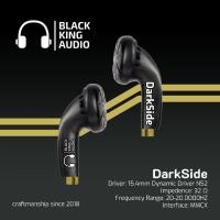 ราคา หูฟัง Black King Audio "DarkSide" ขั้วmmcx (19612399404)